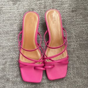 ASOS size 11 magenta kitten heels